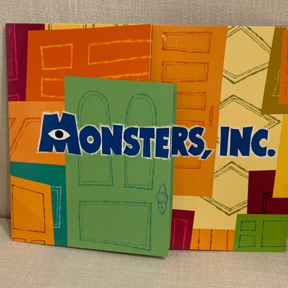 Disney Monsters, Inc. Lithograph Set